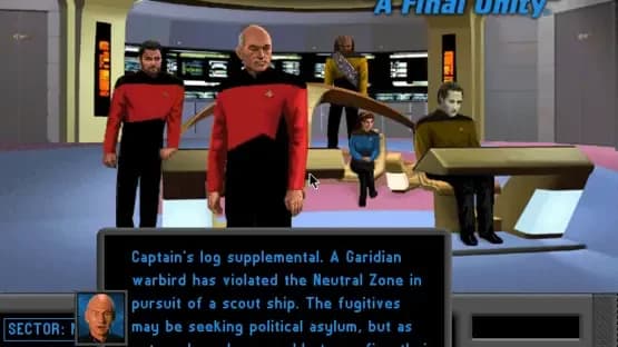 Star Trek: The Next Generation - A Final Unity — Screenshots