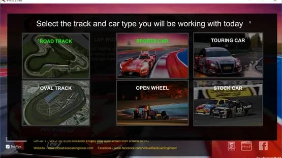 Virtual Race Car Engineer 2018 — Screenshots