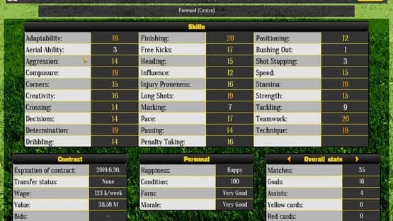 Global Soccer Manager — Screenshoty