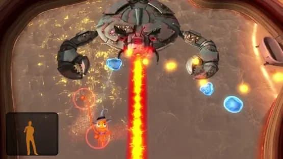 Squid Hero for Kinect — Screenshoty