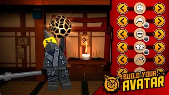 The LEGO Ninjago Movie App — Screenshoty