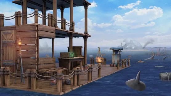 Ocean Nomad: Survival on Raft — Screenshoty