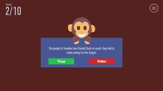 True or False — Screenshoty