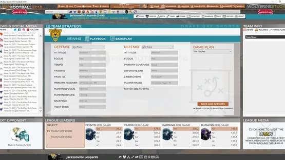 Draft Day Sports: Pro Football 2018 — Screenshots