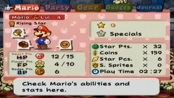 Paper Mario: The Thousand-Year Door — Screenshoty
