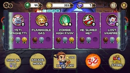 Monster Dash — Screenshoty