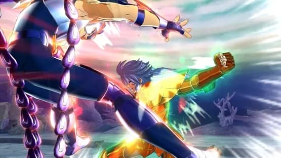 Saint Seiya: Brave Soldiers — Screenshoty