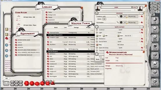 Fantasy Grounds — Screenshoty
