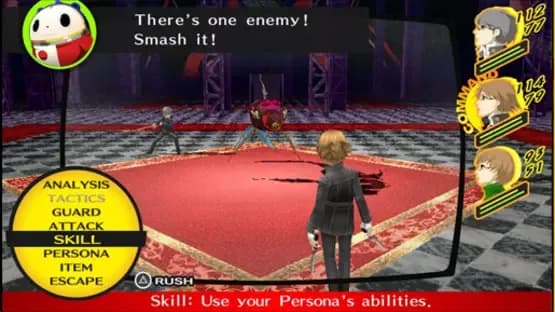 Persona 4 Golden — Screenshoty