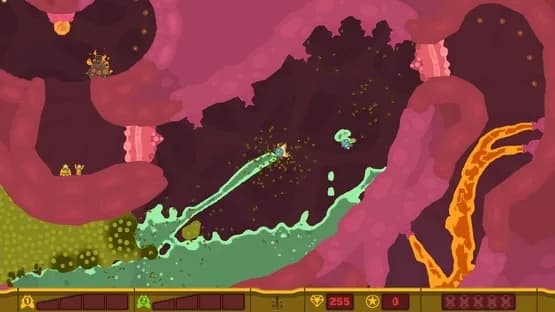 PixelJunk Shooter — Screenshoty