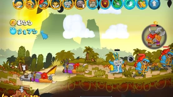 Swords & Soldiers — Screenshoty
