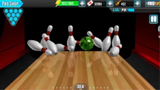 PBA Bowling Challenge — Screenshots
