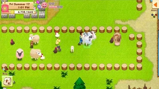 Harvest Moon: Light of Hope — Screenshoty