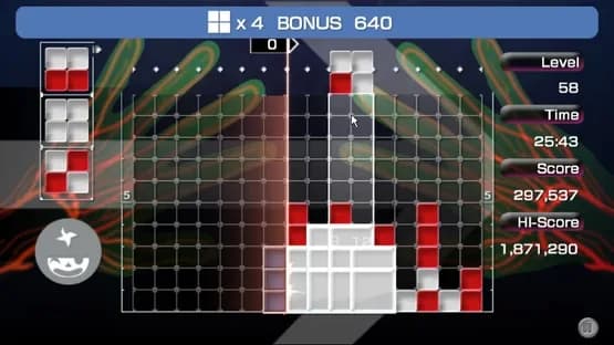 Lumines — Screenshoty