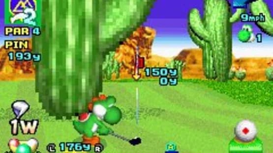 Mario Golf: Advance Tour — Screenshoty