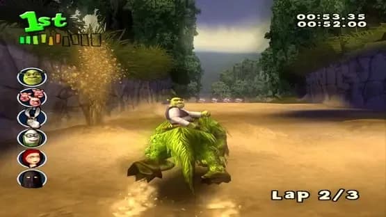 Shrek Smash n' Crash Racing — Screenshoty