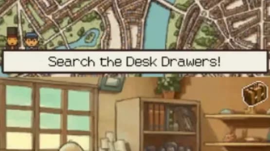 Professor Layton and the Diabolical Box — Screenshoty