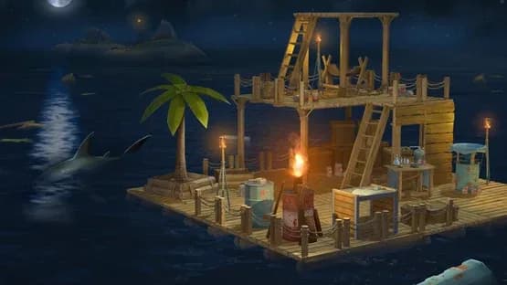 Ocean Nomad: Survival on Raft — Screenshoty