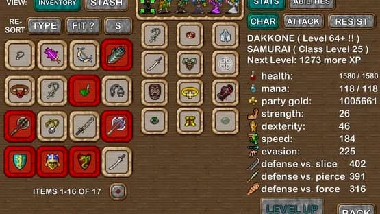 Dungeons of Chaos — Screenshots