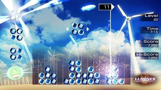 Lumines Electronic Symphony — Screenshoty