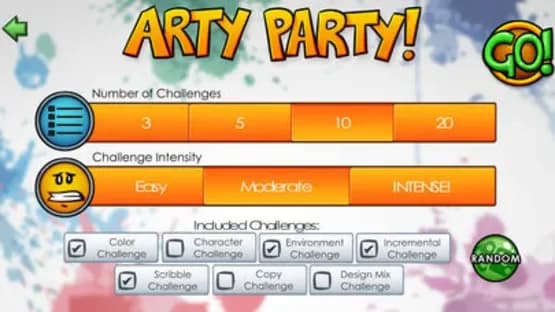 Jazza's Arty Games — Screenshots