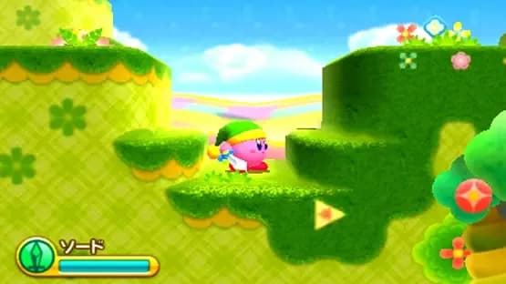 Kirby: Triple Deluxe — Screenshoty