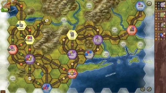 Steam: Rails to Riches — Screenshoty
