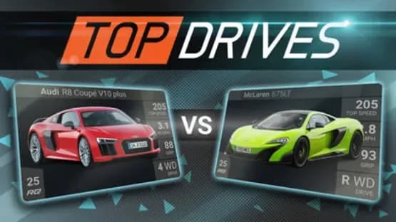 Top Drives — Screenshoty