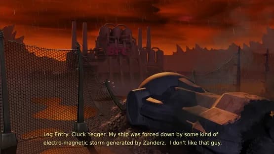 Cluck Yegger in Escape from the Planet of the Poultroid — Screenshoty