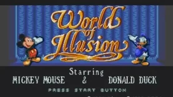 World of Illusion Starring Mickey Mouse and Donald Duck — Screenshoty