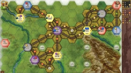 Steam: Rails to Riches — Screenshoty