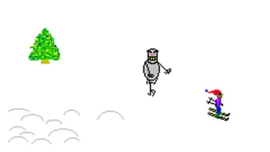 SkiFree — Screenshoty