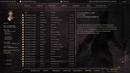 Age of Gladiators II: Rome — Screenshoty