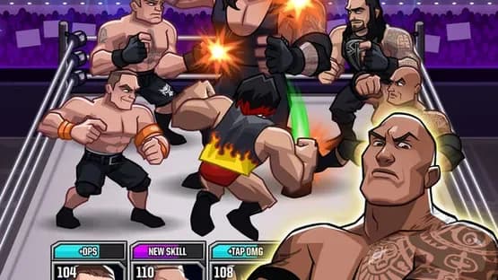 WWE Tap Mania — Screenshoty