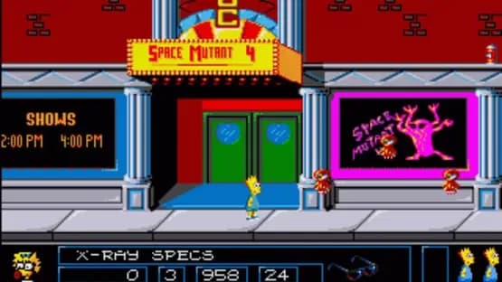 The Simpsons: Bart vs. The Space Mutants — Screenshots