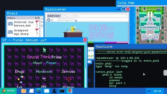 Mainlining — Screenshots