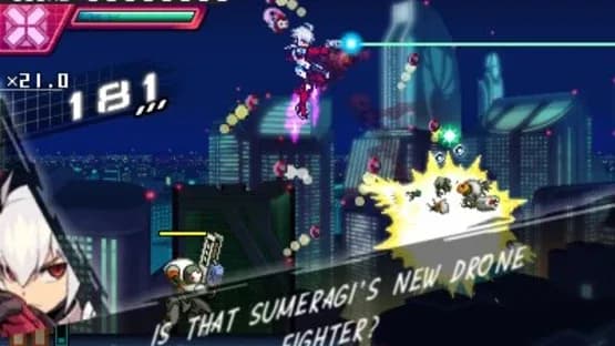 Azure Striker Gunvolt 2 — Screenshoty