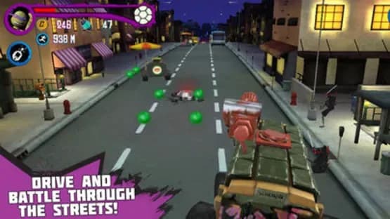 Teenage Mutant Ninja Turtles: Rooftop Run — Screenshoty
