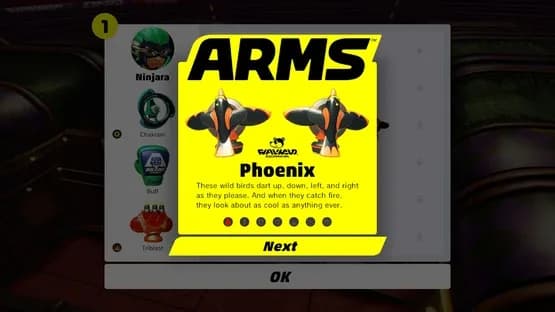 Arms — Screenshoty