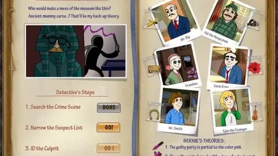 DinerTown Detective Agency — Screenshots