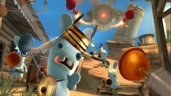 Rayman Raving Rabbids — Screenshoty