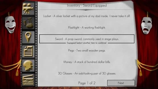 The Filmmaker - A Text Adventure — Screenshoty