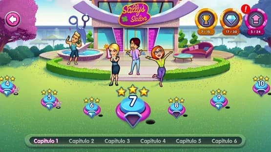 Sally's Salon: Kiss & Make-Up — Screenshots