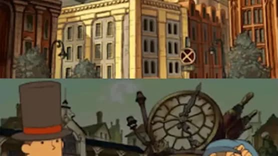 Professor Layton and the Unwound Future — Screenshots