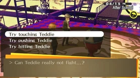 Persona 4 Golden — Screenshoty
