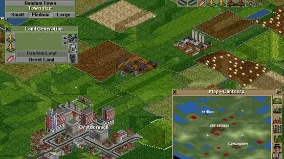 Transport Tycoon Deluxe — Screenshoty