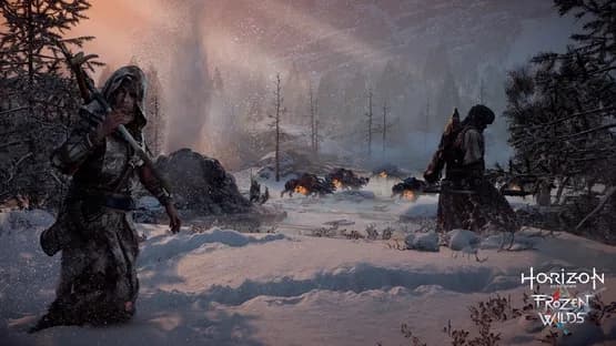 Horizon Zero Dawn: The Frozen Wilds — Screenshoty