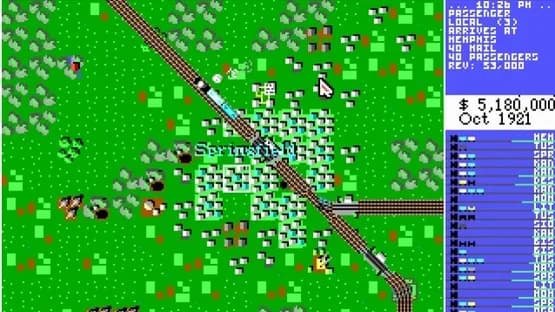 Sid Meier's Railroad Tycoon — Screenshots
