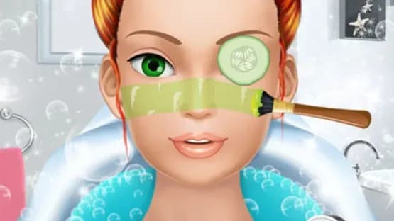 Superhero Girl Salon: Kids Makeup and Dressup Game — Screenshots