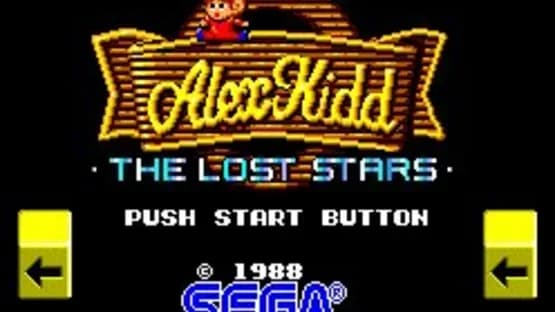Alex Kidd: The Lost Stars — Screenshoty